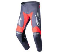 Alpinestars Racer Hoen Pantalon de motocross, gris-orange, taille 28