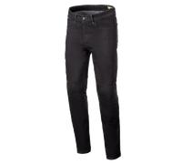 Alpinestars Pantalon Denim Radium V2 Black Rinse, Taille: 30