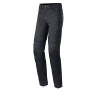 Alpinestars Pantalon Denim Tech Stretch Cerium De Moto Black Rinse, Taille: 34