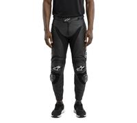 Alpinestars Pantalon moto en cuir Track V2 – Noir – Taille 56 Homme