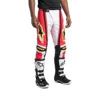 Alpinestars Pantalon Techstar Nomur Motocross Textile 2026 Gris/Rouge/Noir Taille 32 Homme