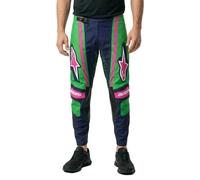 Alpinestars Pantalon de cross Techstar Nomur Violet/Vert/Rose Homme Taille 38