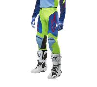 Alpinestars Pantalon Racer Hoen 2024 Yellow Fluo Blue Night Navy, Taille: 30