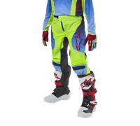 Alpinestars Pantalon Racer Hoen Junior 2024 Yellow Fluo Blue Night Navy