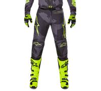 Alpinestars Pantalon Racer Hollow 2025 Dark Camo Yellow Fluo, Taille: 30