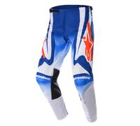 Alpinestars Pantalon Racer Semi 2023 Blue Hot Orange, Taille: 30
