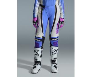 Alpinestars Pantalon Stella Techstar Nomur 2026 Light Blue Off White Black, Taille: 32