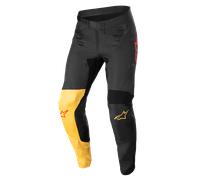 Alpinestars Pantalon Supertech Blaze Black Warm Yellow Red Fluo, Taille: 32