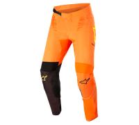 Alpinestars Pantalon Supertech Blaze Orange Black Yellow Fluo, Taille: 36