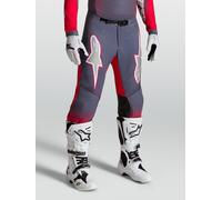 Alpinestars Pantalon Supertech Hiten AFD 2027 Graystone Red Fluo Light Lilac, Taille: 30