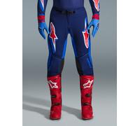 Alpinestars Pantalon Supertech Vista 2026 Dark Navy Hot Coral Cobalt, Taille: 32