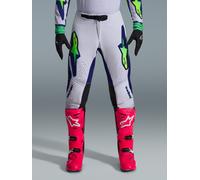 Alpinestars Supertech Vista Pantalons de motocross, Gris/bleu, Taille 38