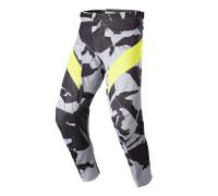 Alpinestars Pantalon Tactical Racer 2023 Cast Gray Camo Yellow Fluo, Taille: 30