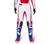 Alpinestars Pantalon Techstar Fortitude Édition Limitée Bright Red White Blue, Taille: 34