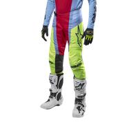 Alpinestars Pantalon Techstar Ocuri 2024 Light Blue Yellow Fluo Red Ber, Taille: 30