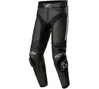 Alpinestars Pantalon en cuir de moto Missile V3 Noir/Blanc Taille 50 Homme