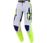 ALPINESTARS Pantalons Racer Air Riway Light Grey / Yellow Fluo / Blue 2026 34