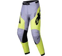 ALPINESTARS Pantalons Racer Veil Grey / Yellow Fluo 2025 28