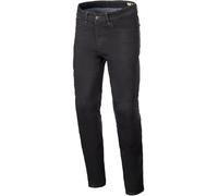 Alpinestars Radium V2 Denim Pantalon textile de moto, noir, taille 32 pour homme