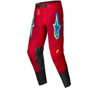 ALPINESTARS Pantalons Supertech Maker Bright Red / Yellow Fluo 2025 36