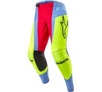 ALPINESTARS Pantalons Techstar Ocuri Light Blue / Yellow Fluo / Red Berry 2024 28