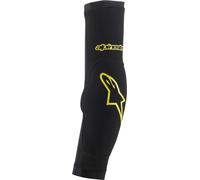 Alpinestars Paragon Plus Protecteurs de coude, noir/jaune, Taille M