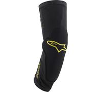 Alpinestars Paragon Plus Protecteurs de genou, noir/jaune, Taille S