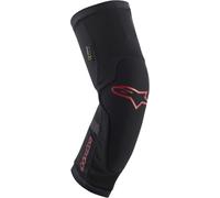 Alpinestars Paragon Plus Protecteurs de genou, noir/rouge, Taille M