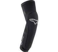 Alpinestars Paragon Plus Protecteurs de genou/Shin, noir-blanc, taille XS pour homme