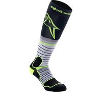 Alpinestars Pro Chaussettes de motocross, noir/jaune, Taille S