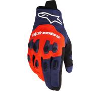 Alpinestars Pro-Dura, gants L Orange/Bleu Foncé/Blanc Orange/Bleu Foncé/Blanc