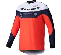 Alpinestars Pro-Dura Maillot de motocross, bleu-orange, taille M pour homme
