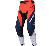 Alpinestars Pro-Dura, pantalon en textile 38 Bleu Foncé/Orange/Blanc Bleu Foncé/Orange/Blanc