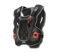 Alpinestars Bionic Action Veste protectrice, noir-rouge, taille XL 2XL