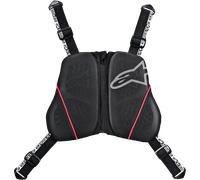 Alpinestars Protection De Poitrine Nucleon Kr-C Black White Red, Taille: XS/S