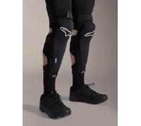Alpinestars Protection Genou/Tibia A-Impact Plasma Pro Black White, Taille: XL