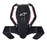 Alpinestars Nucleon KR-2 Protecteur dorsal, noir-rouge, taille XS