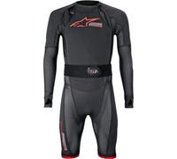 Alpinestars Tech-Air 10 Race System Combinaison airbag, noir-rouge, taille M pour homme