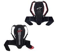 Alpinestars Dorsale Nucleon KR-2 – Noir fumé et rouge – Taille XL