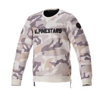 Alpinestars Pullover Crew Legit Light Gray Camo, Taille: XL