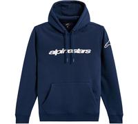 Alpinestars Race Wordmark Sweat à capuche, bleu/blanc, Taille 2XL