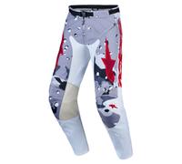 alpinestars Racer Air Lone Homme Pantalon de cross Gris/Rouge 34