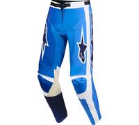 alpinestars Racer Air Portl Pantalon de cross Bleu/Blanc 30 homme