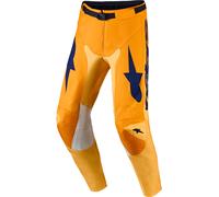 Alpinestars Pantalon de motocross Racer Amber orange/bleu/jaune Taille 34