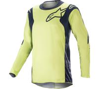 Alpinestars Racer Hoen Maillot de motocross, jaune, taille 2XL pour homme