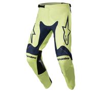 alpinestars Racer Hoen Pantalon de cross Jaune néon/Bleu 30 homme