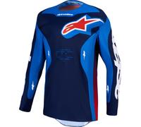 Alpinestars Racer Hunt Long Sleeve Jersey Bleu S Homme