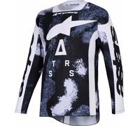 Alpinestars Maillot Racer Lahnd – Taille L – Noir/Gris/Blanc