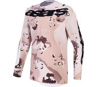 Alpinestars Racer Lone Maillot Motocross, Marron/Noir, Taille L
