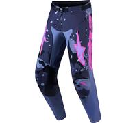 Alpinestars Racer Lone Pantalon de motocross, Gris/Violet, Taille 30